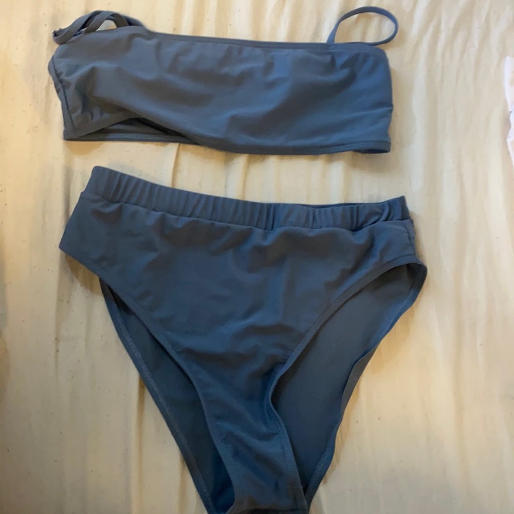 2 Piece Blue Bikini